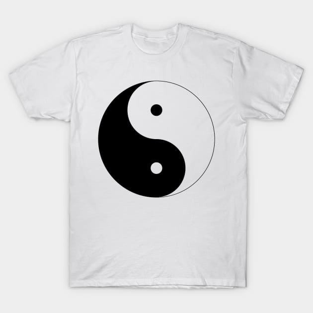 Yin Yang T-Shirt by KhanasWeb